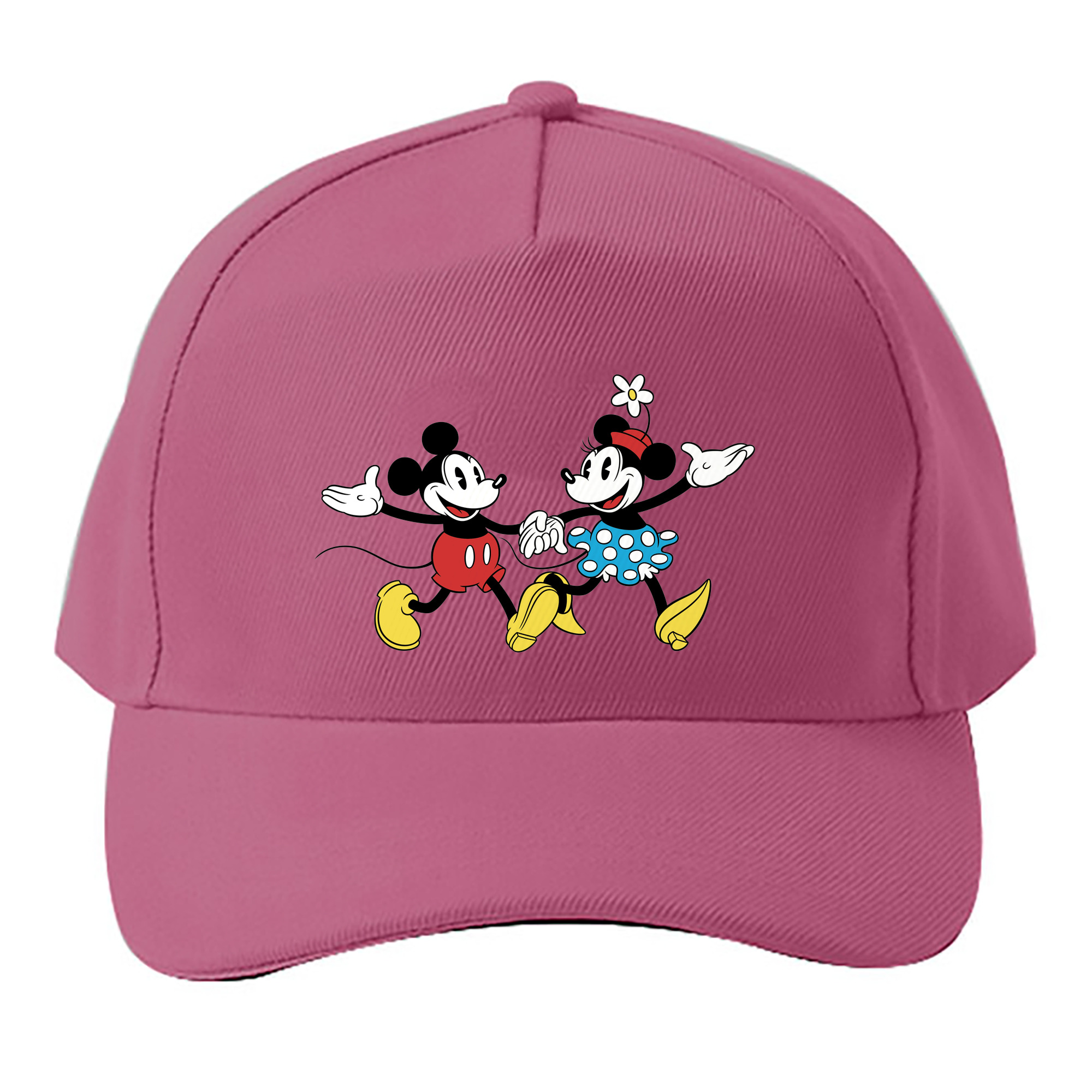 （画像用） ミッキーマウス Mickey Mouse ベースボールキャップ 綿100％ 男女兼用 帽子 スポーツ